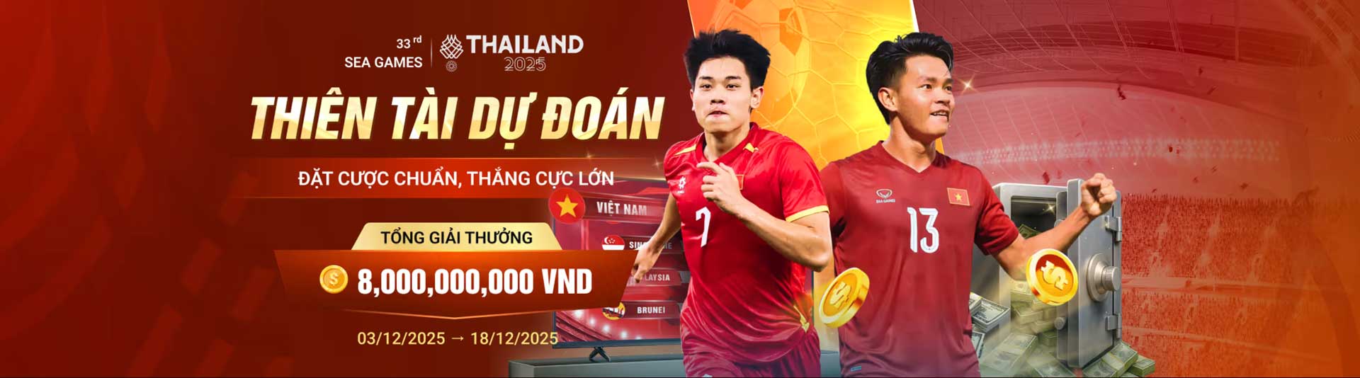 Fc88 khuyến mãi sự kiện thể thao seagames 33